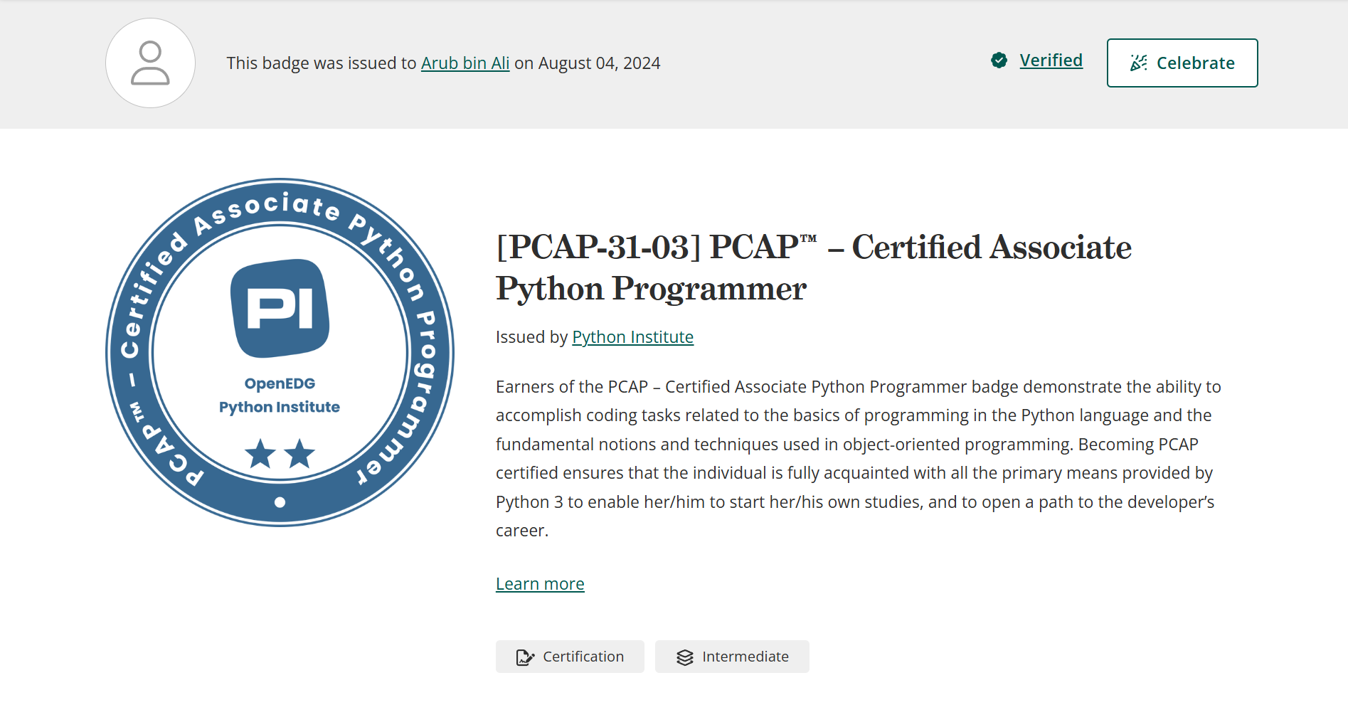 PCAP